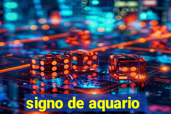 signo de aquario